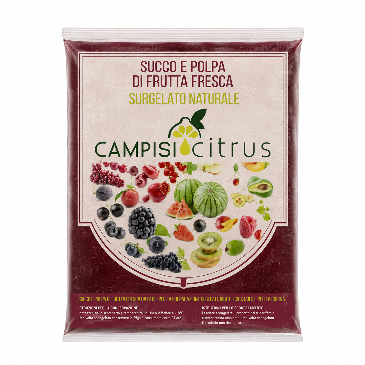 Suc de rodie congelat (1 kg)