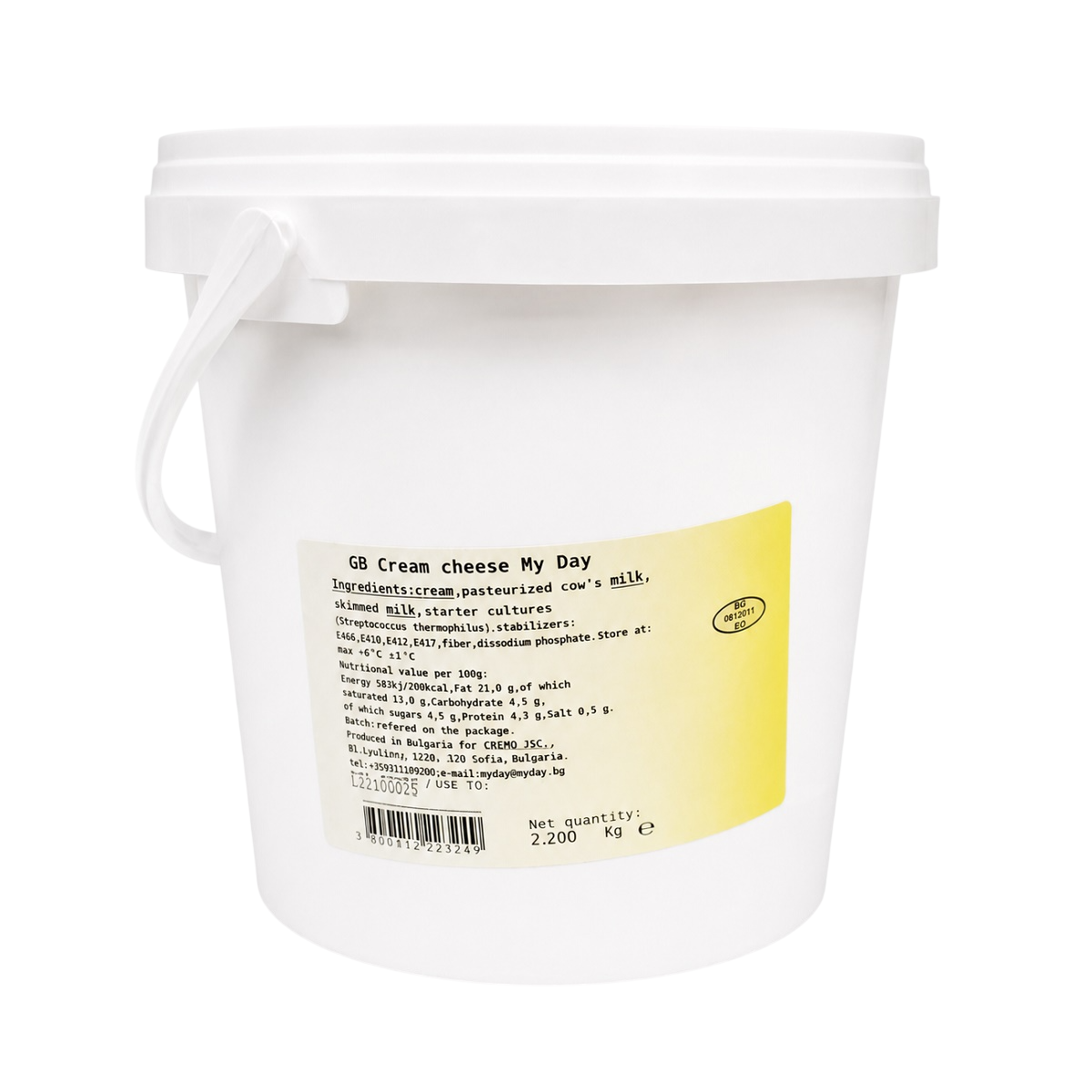 Crema de brînza pentru sushi (2,2 kg)