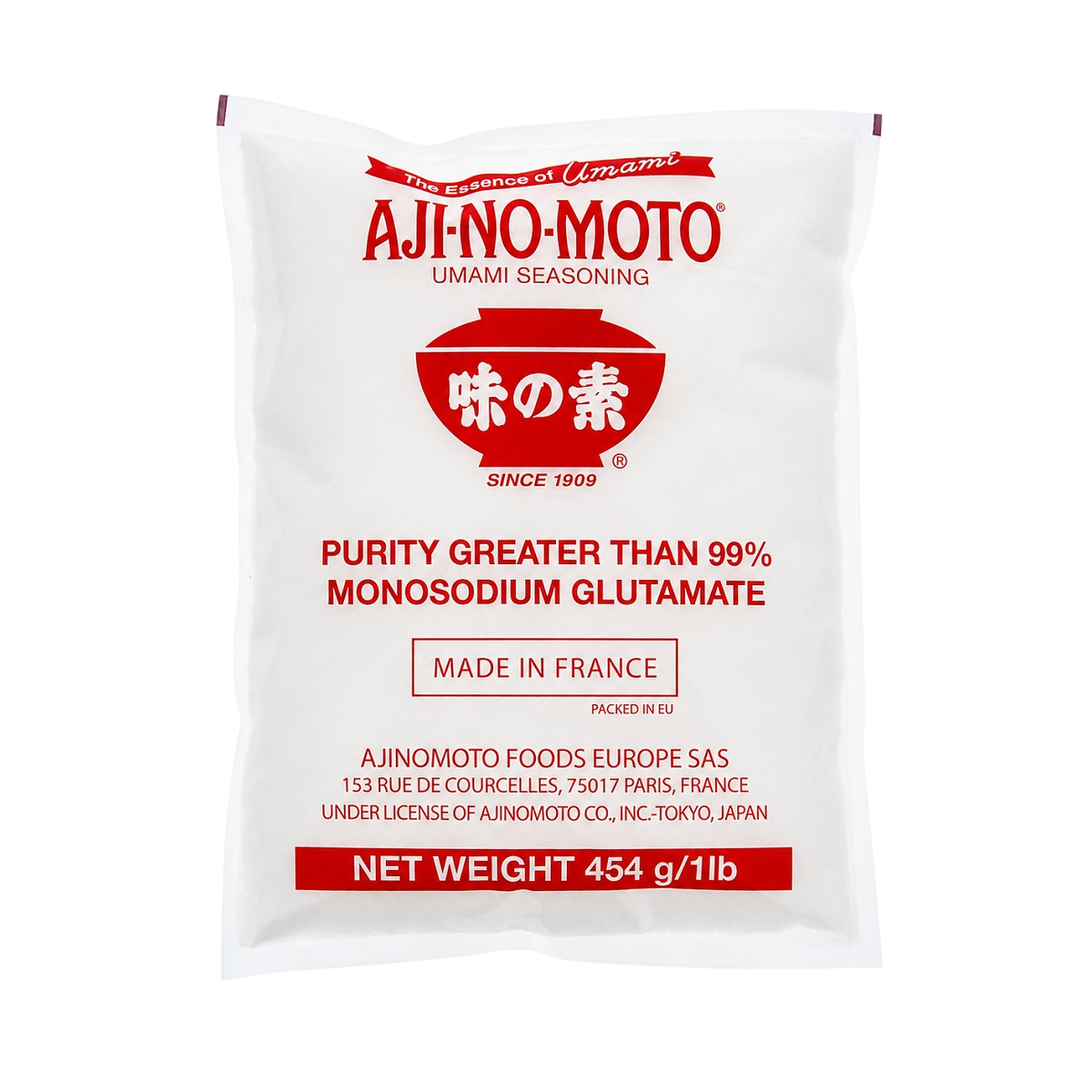 Glutamat monosodic Ajinomoto (454gr)