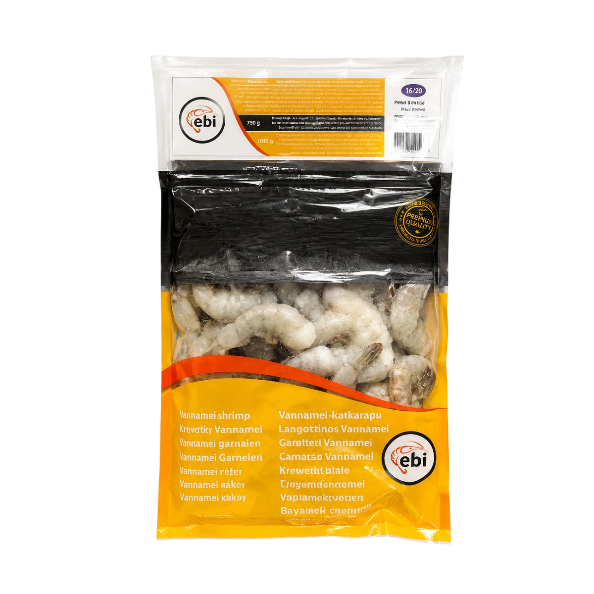 Crevete 16/20 fara cap, fara taietura (1kg)