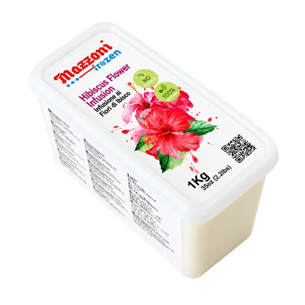 Piure congelat de Flori de hibiscus MZ (1kg)