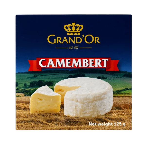 Brinza moale cu mucegai alb Camembert Grand'Or (125g)