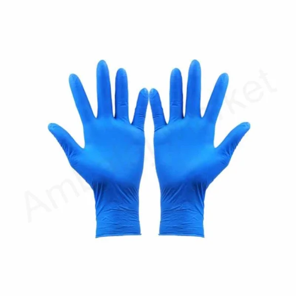 Manusi din Nitril f/talc albastre L (100buc)