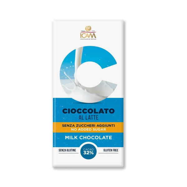Ciocolata cu lapte 32% fara zahar 100gr
