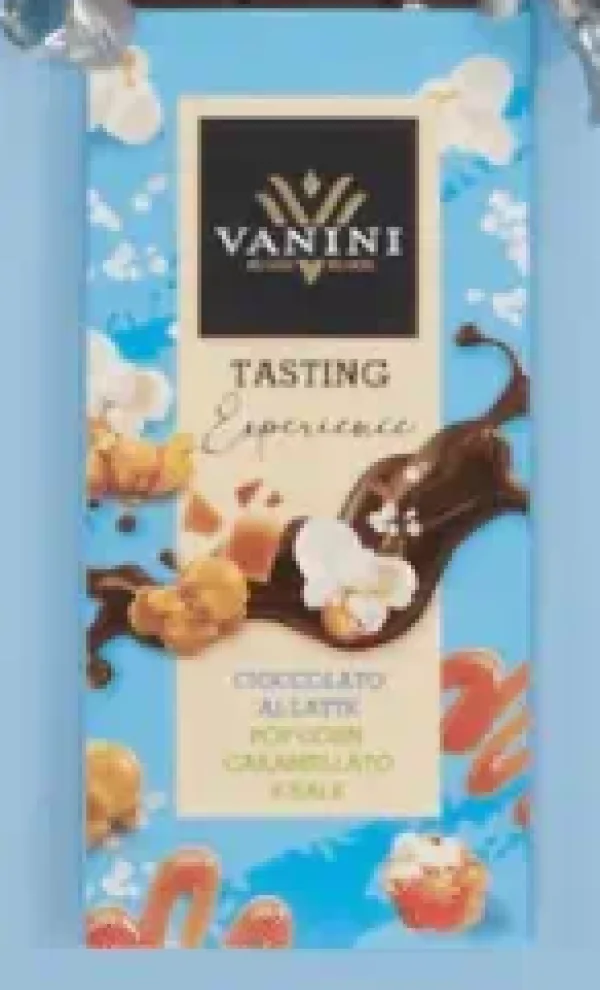 Ciocolata cu lapte Popcorn caramelizat si sare (75 g)