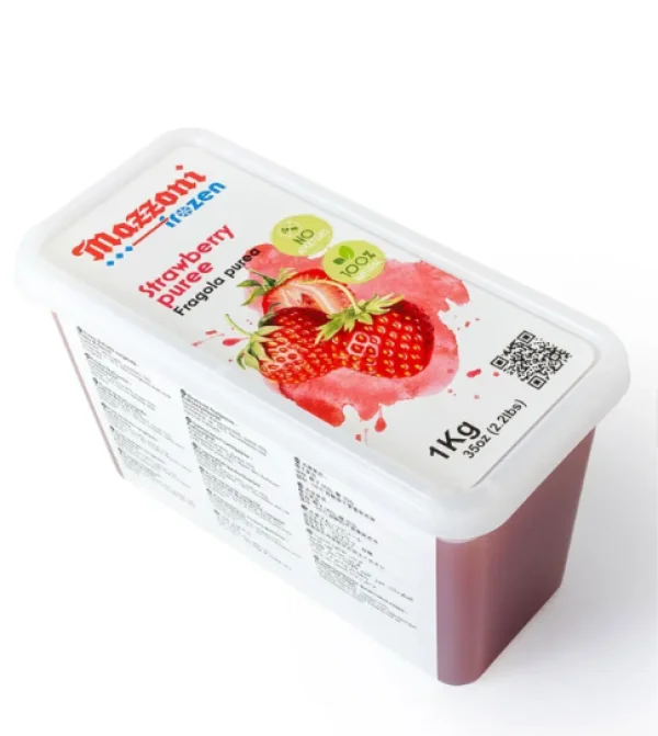 Piure congelat de Capsuni premium MZ (1kg)