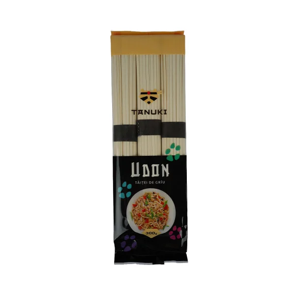 Fidea de griu UDON "Tanuki" (300gr)