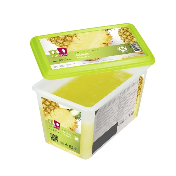 Piure congelat de Ananas (1kg)