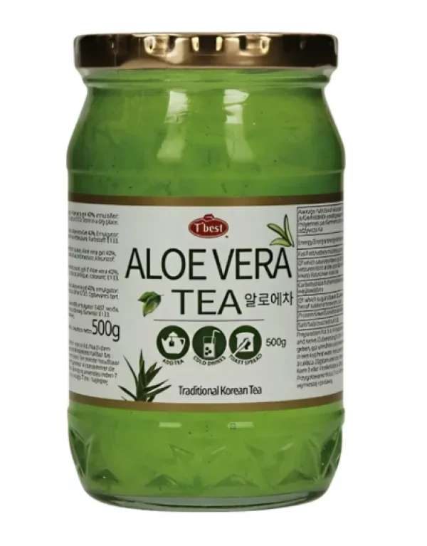 Aloe Vera gem cu miere  T' best (500g)