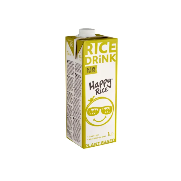 Bautura de orez cu calciu Happy (1 l)
