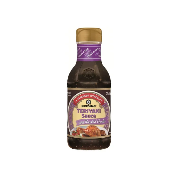 Sos Teriyaki cu usturoi "Kikoman" (250 ml)