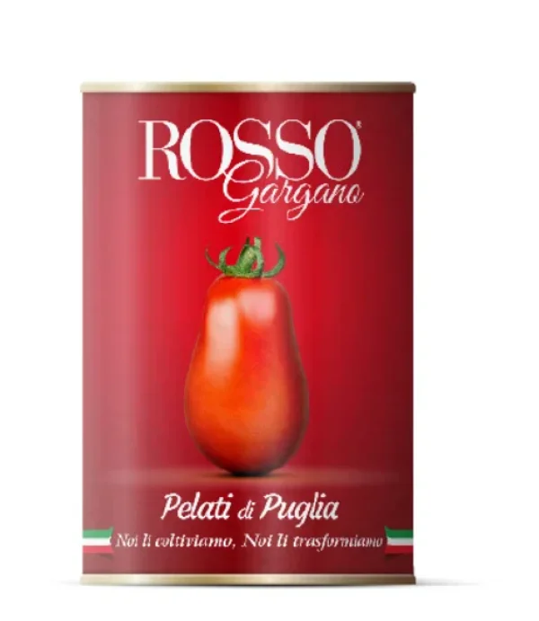 Rosii intregi curatite Rosso Gargano 400g