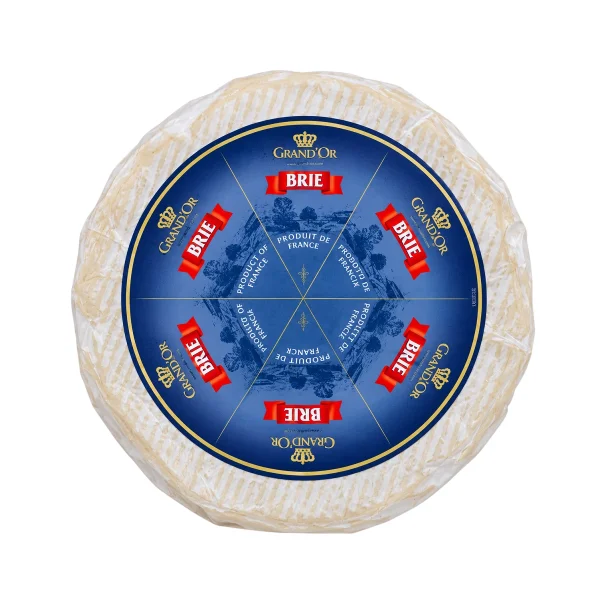 Brinza moale cu mucegai alb Brie 60% Grand'Or (3 kg)