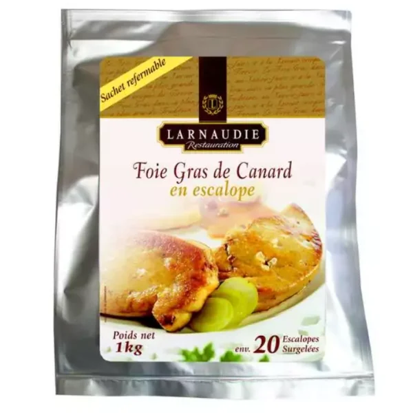 Rata Foie Gras escalope 40-60gr , FR (1kg)