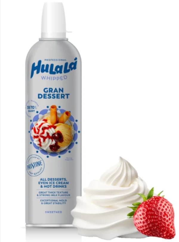 Frisca spray Hulala Gran Dessert Professional (700 ml)