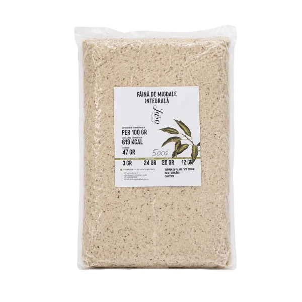 Faina de migdale integrala  500gr