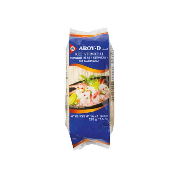 Fidea de orez Funchoza "Aroy-D" (220gr)