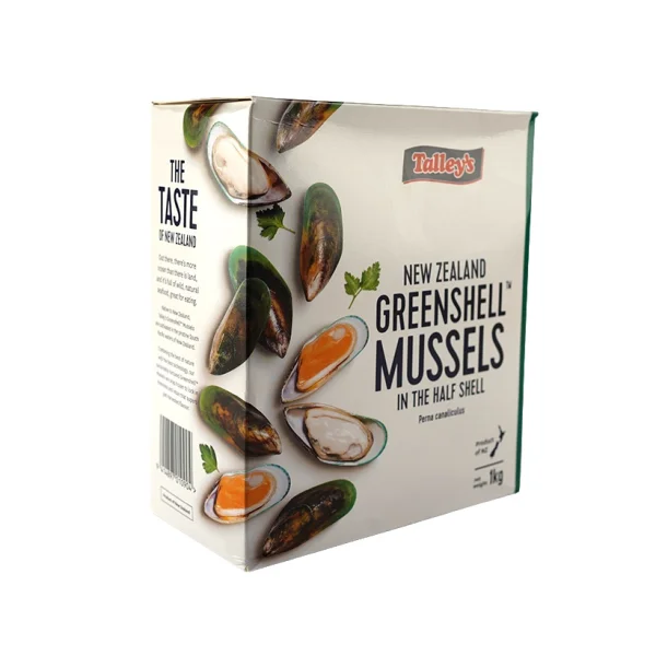 Мидии kiwi "Greenshell Mussel" (1кг)
