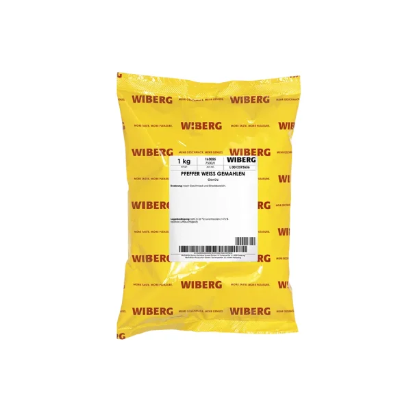 Condiment Piper alb macinat (1 kg)