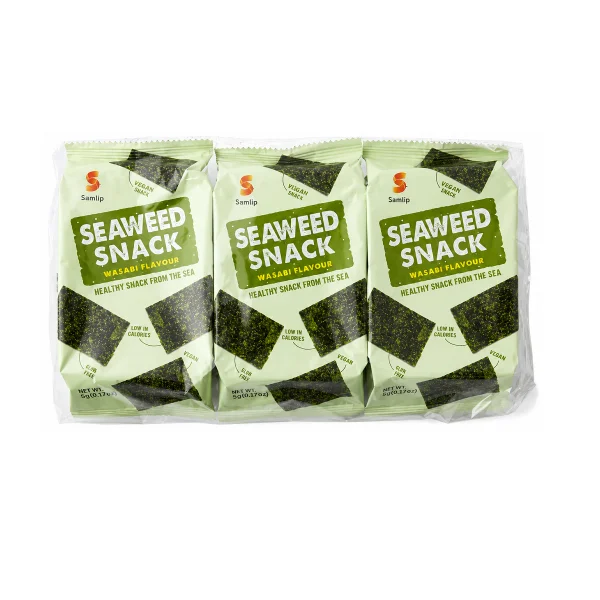 Alge Nori Snack Wassabi (4g * 3buc)