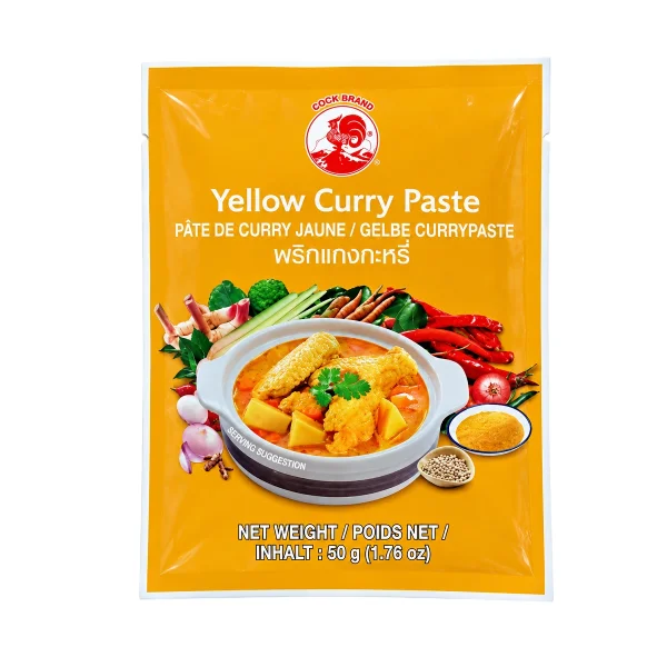 Pasta Curry Galbena Aroy-D (50gr)