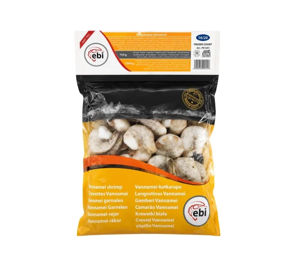 Crevete 16/20 fara cap, cu taietura (1kg)