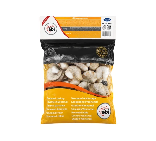 Crevete 16/20 fara cap, cu taietura (1kg)