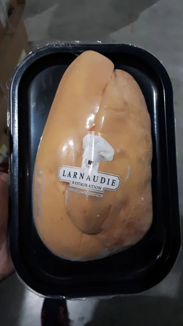 Rata Foie Gras  550-650gr , FR (1kg)