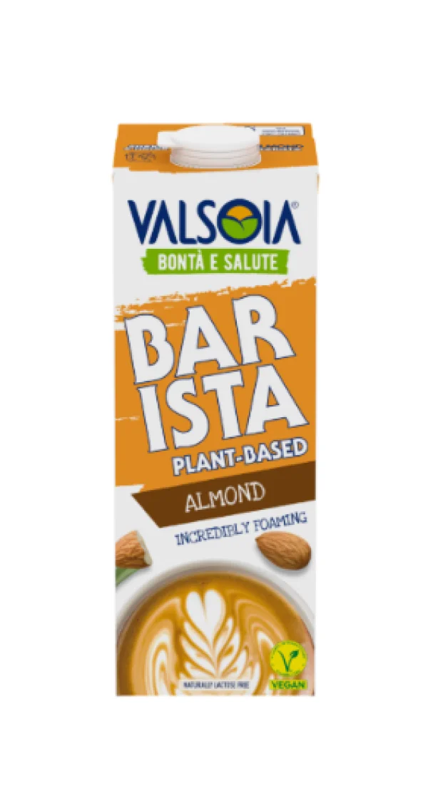 Lapte vegetal de migdale Barista Valsoia (1L)