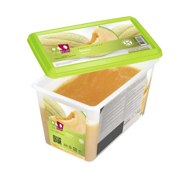 Piure congelat de Pepene galben (1kg)