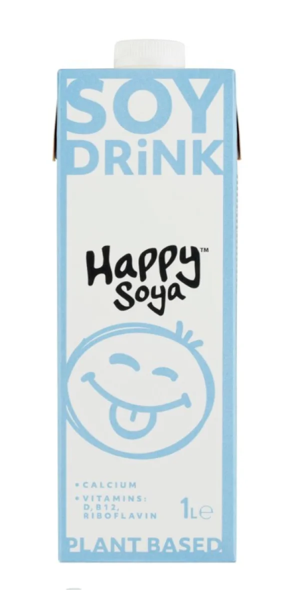 Bautura de soia cu calciu Happy (1l)