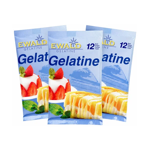 Gelatina in foi "Ewald'' (12 foi) (20g)