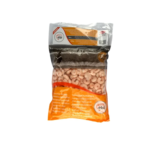 Crevete 100/200 fara cap, curatate fierte (1kg)