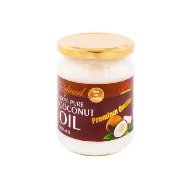 Ulei de cocos REFINED (500 ml)