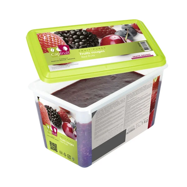 Piure congelat de fructe rosii (1kg)