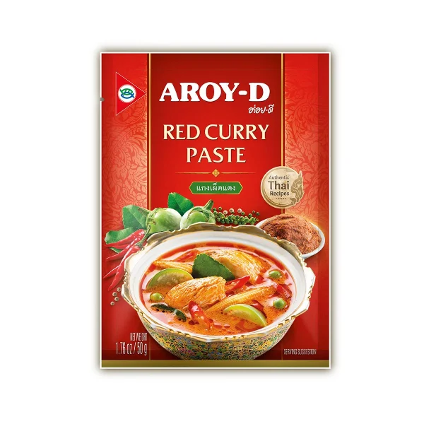 Pasta Curry rosie Aroy-D (50 gr)