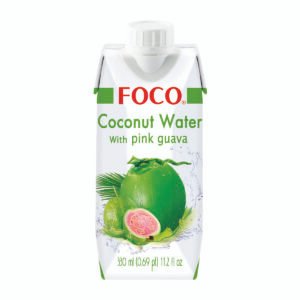 Натуральная кокосовая вода с гуавой Foco (330 мл)