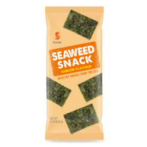 Снэки из морских водорослей Кимчи